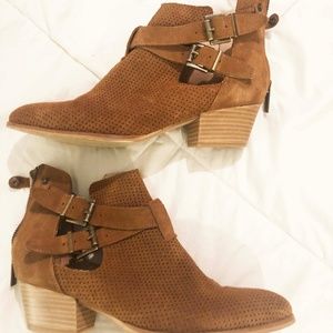 Firth Perforated Cut Out Bootie